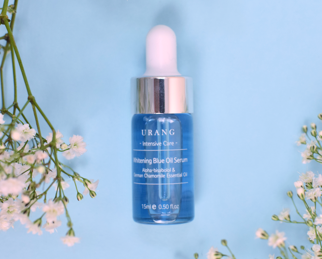 Korean skincare Urang Brightening Blue Oil Serum