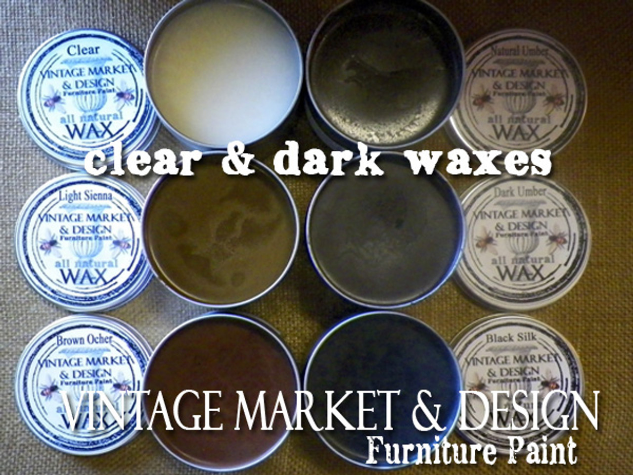 Furniture Wax - Clear - My Vintage Factory USA