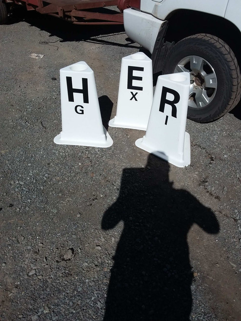 Letter Cones