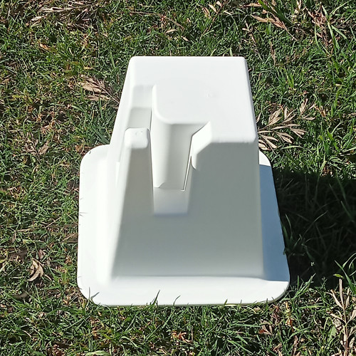 White PVC Arena Corner Cone