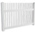 1200mm high White PVC Shelly Style Square Picket 1.8mt gate