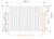 1200mm high White PVC Shelly Style Square Picket 1.8mt gate