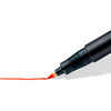 Fine 0.6mm tip of the Lumocolor permanent pen 318