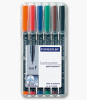 Permanent Fine (0.6mm) Pack of 6