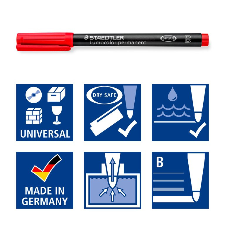 STAEDTLER Lumocolor 314 — features