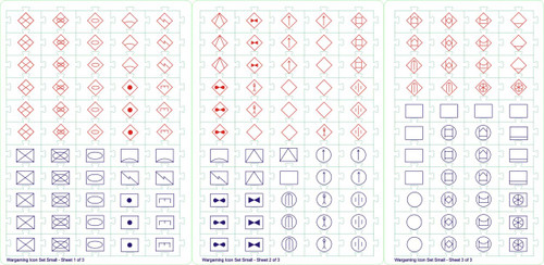 Wargaming Icon Set Small Wargaming Icon Set Small