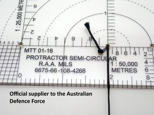 military protractor nsn