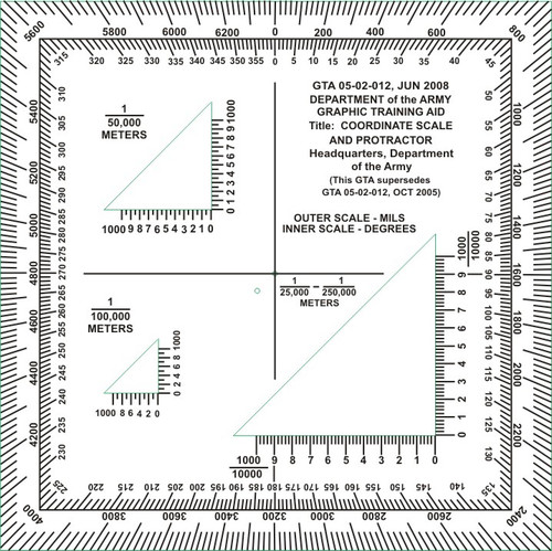 GTA 05-02-012 Jun 2008 - Coordinate Scale and Protractor