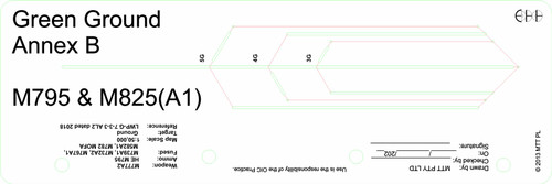 HE M795 & Smoke M825(A1), Green Ground Target 1:50,000