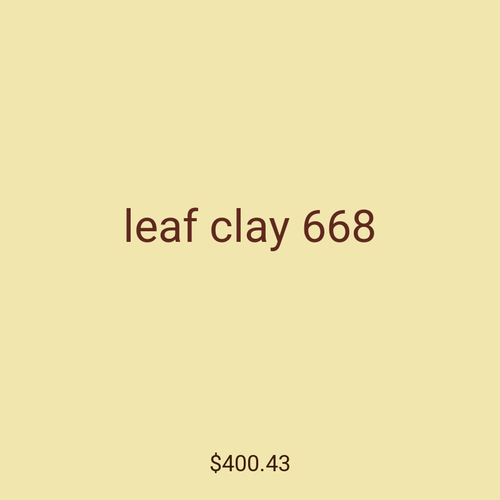leaf clay 668