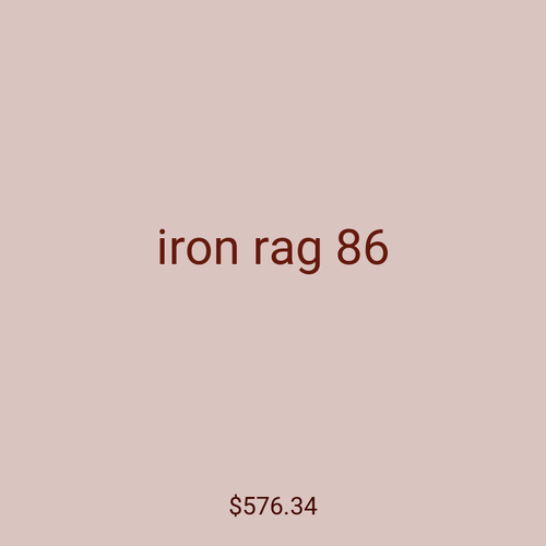iron rag 86