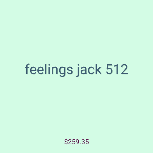 feelings jack 512