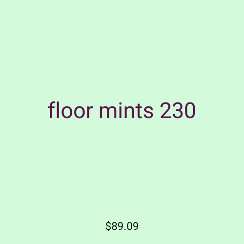 floor mints 230