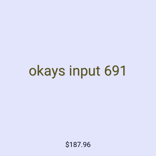 okays input 691