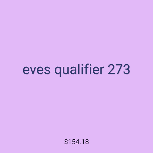 eves qualifier 273