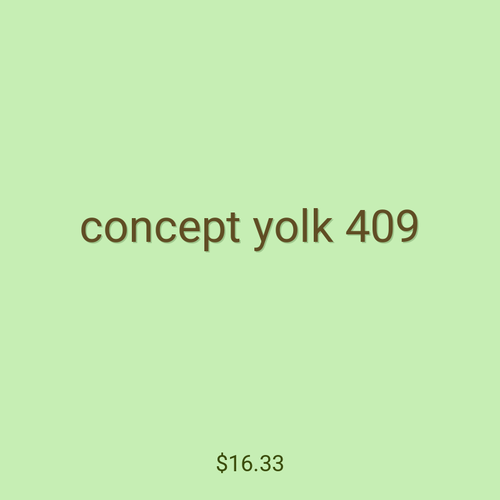 concept yolk 409