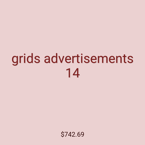 grids advertisements 14