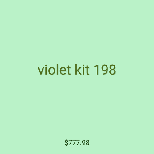 violet kit 198