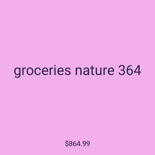 groceries nature 364
