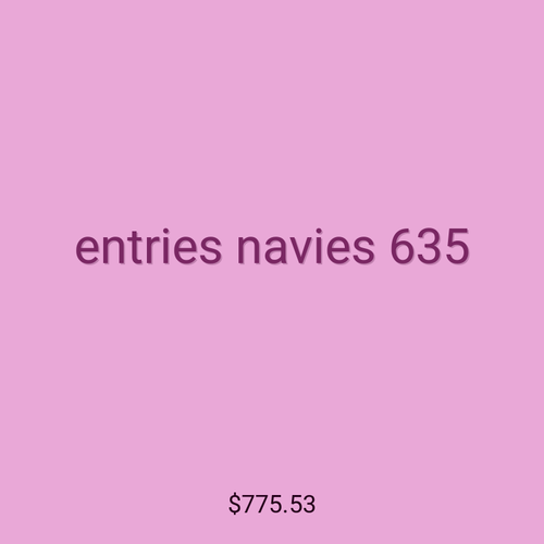 entries navies 635