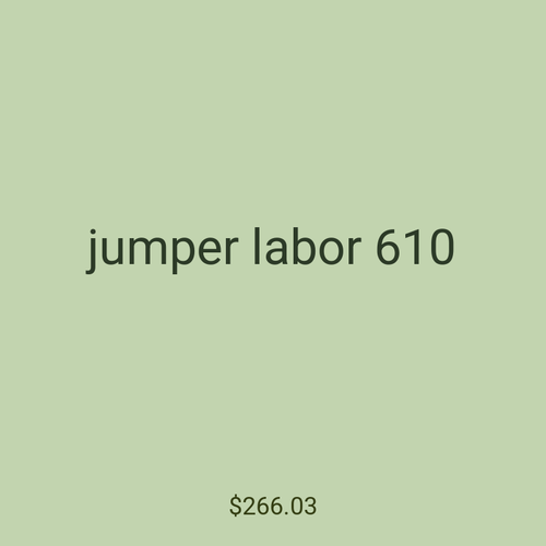 jumper labor 610