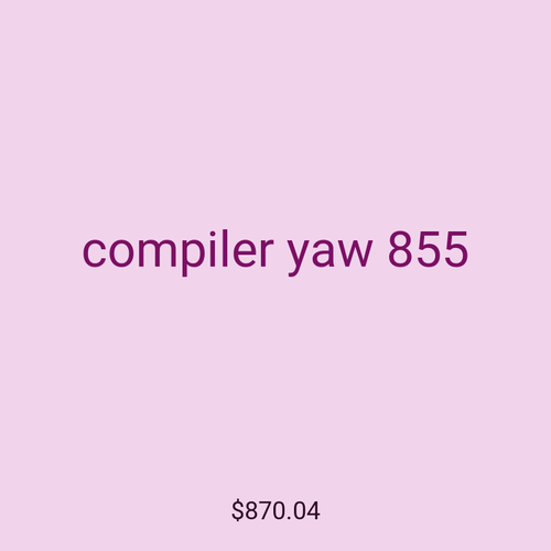 compiler yaw 855