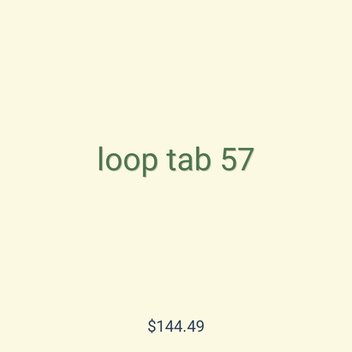 loop tab 57