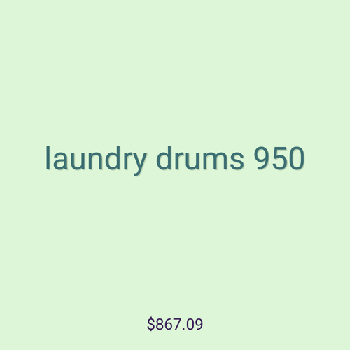 laundry drums 950