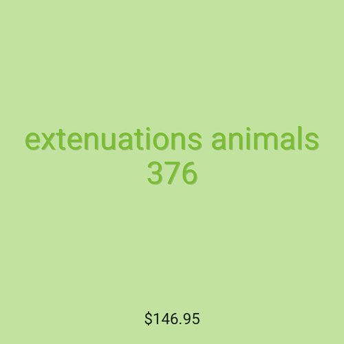 extenuations animals 376