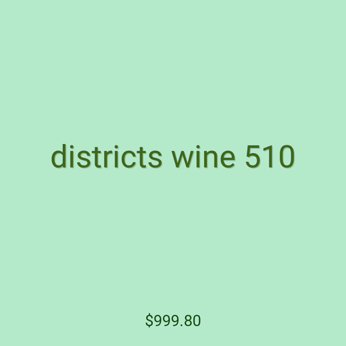districts wine 510