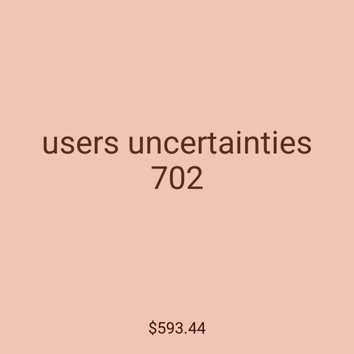 users uncertainties 702