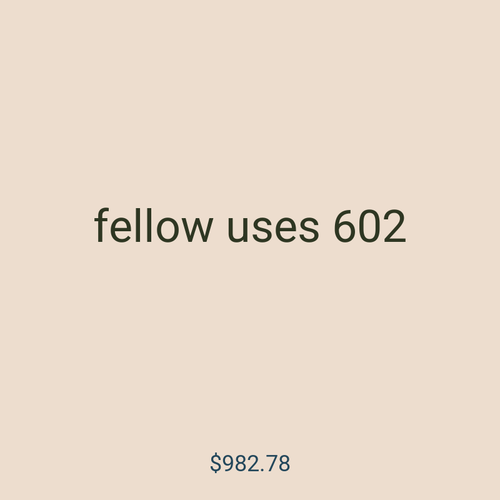 fellow uses 602