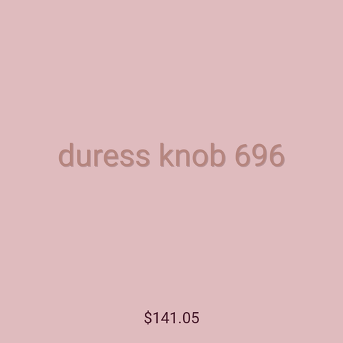 duress knob 696