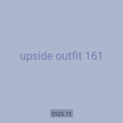 upside outfit 161