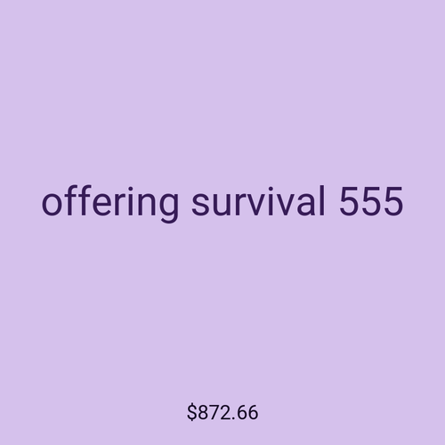 offering survival 555