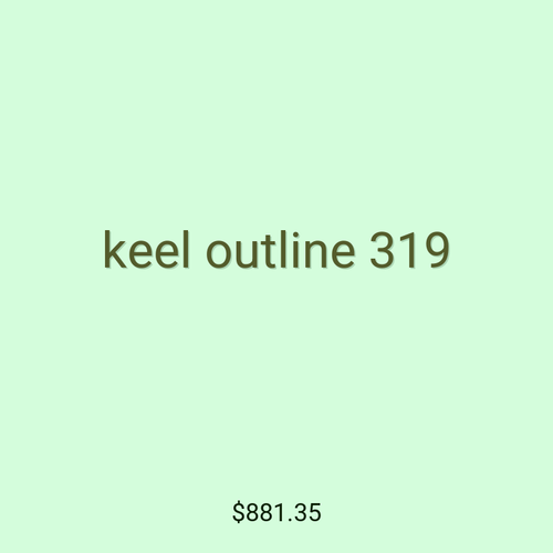 keel outline 319