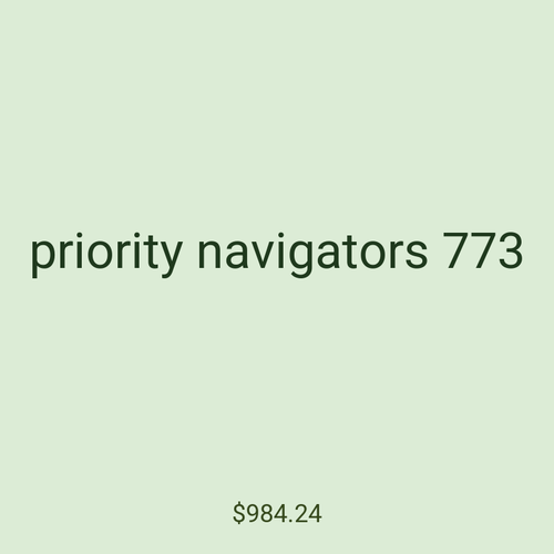 priority navigators 773