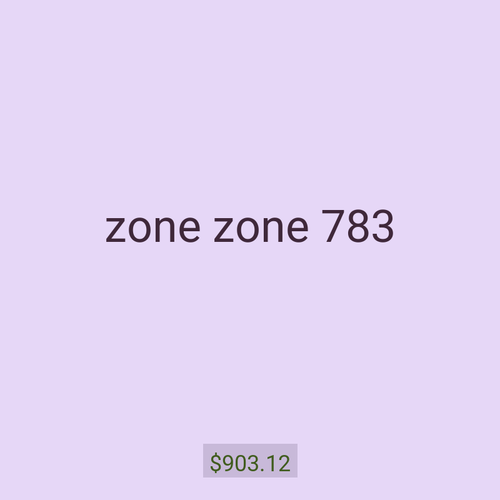 zone zone 783