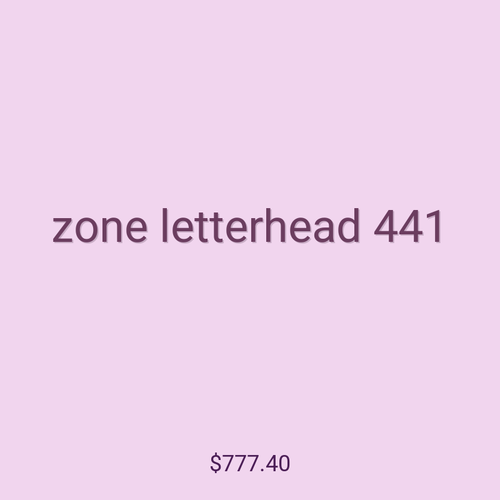 zone letterhead 441