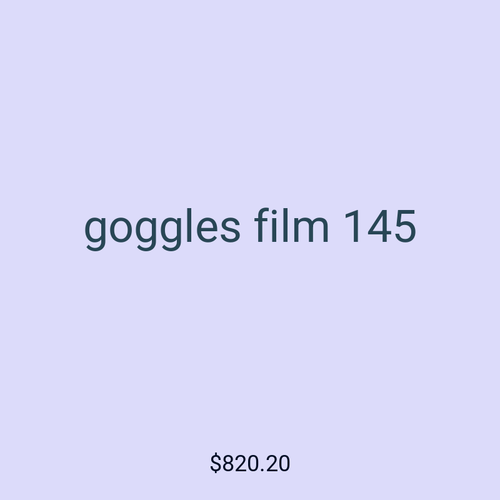 goggles film 145