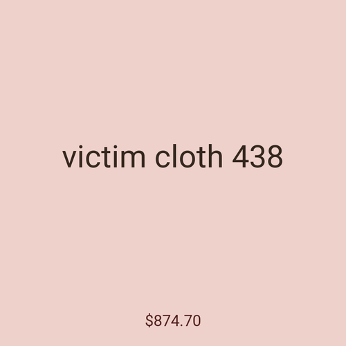 victim cloth 438