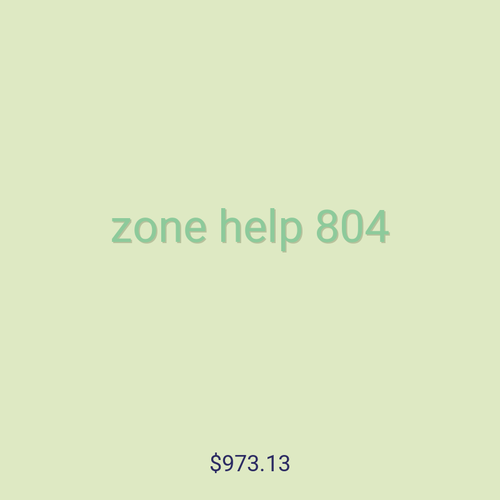 zone help 804