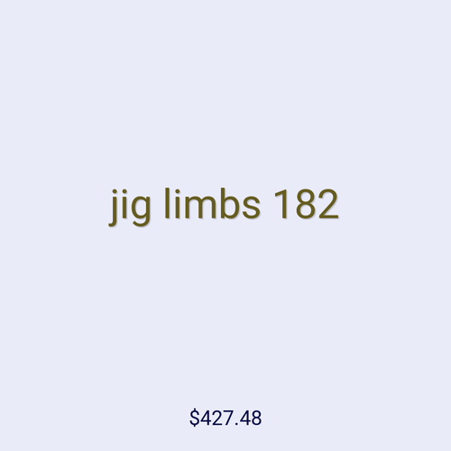 jig limbs 182