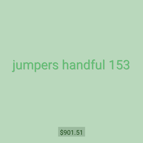 jumpers handful 153