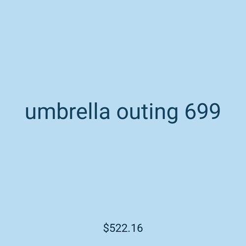 umbrella outing 699