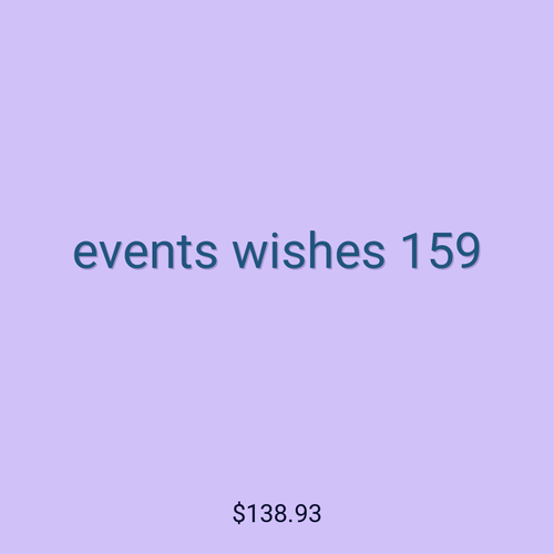 events wishes 159