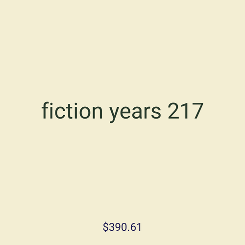 fiction years 217