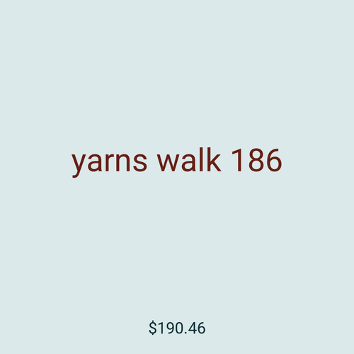 yarns walk 186