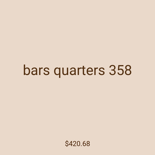 bars quarters 358