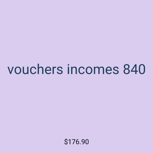 vouchers incomes 840